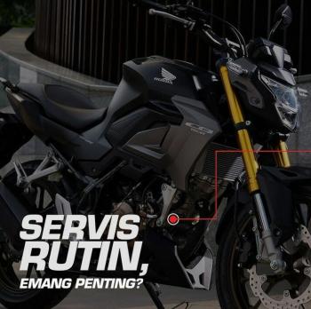 Melakukan servis motor secara rutin juga akan berdampak pada nilai jual motor.